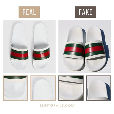 fake gucci|How to Spot Fake Gucci Slides: Authentication Tips & Tricks.